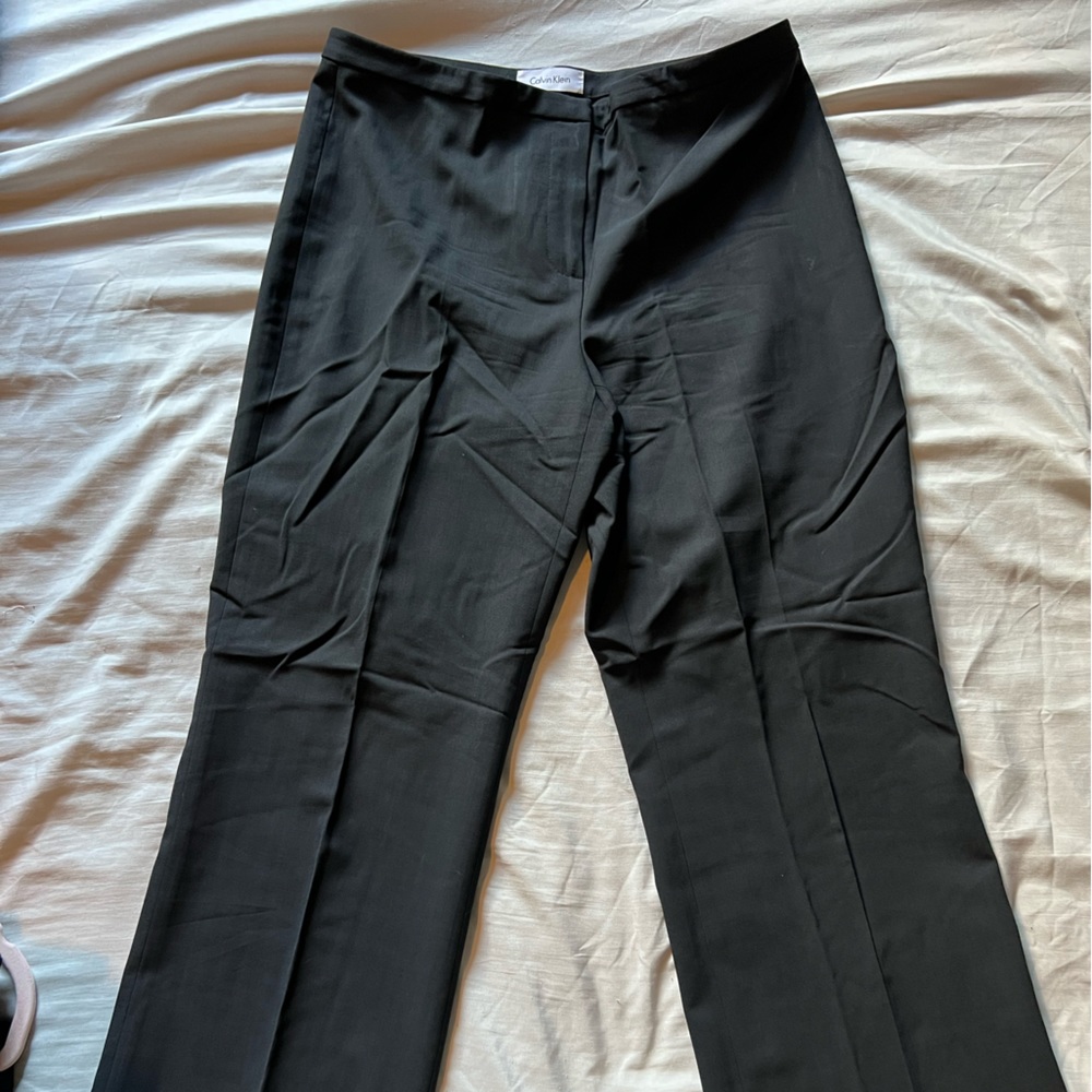 Calvin Klein Black slacks 6p